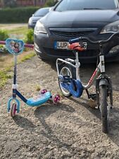 Kinderfahrrad von Kettler 16 Zoll und Elsa Roller 