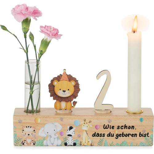 Eleganter holz geburtstagszug - eleganter,
