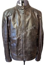 BELSTAFF LEGACY OUTLAW KALBSLEDERJACKE DARK COPPER UK46 3XL UVP £1350 NEU MIT ETIKETT
