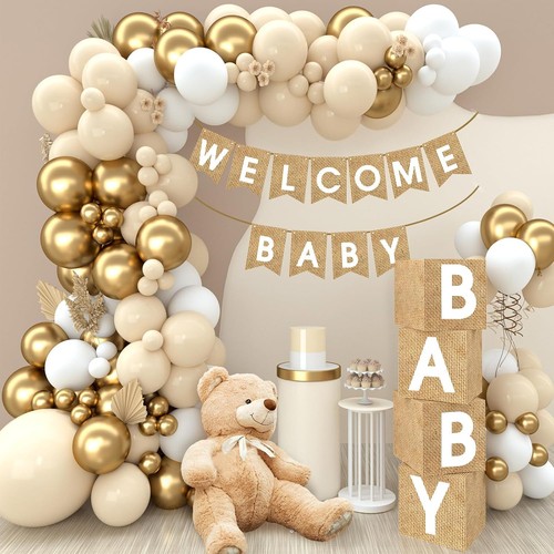Willkommen baby deko set - willkommen,