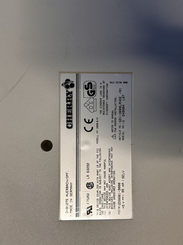 Cherry electrical g81 - electrical, g81-3000