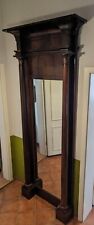 Mahagoni Biedermeier Portal Spiegel/ Standspiegel 