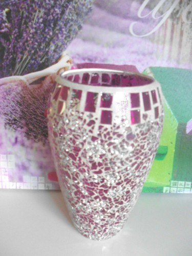 Deko mosaik vase - mosaik,