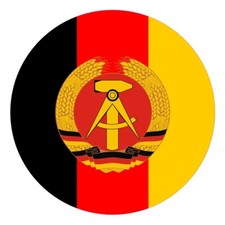 2x NVA Aufkleber DDR Emblem
