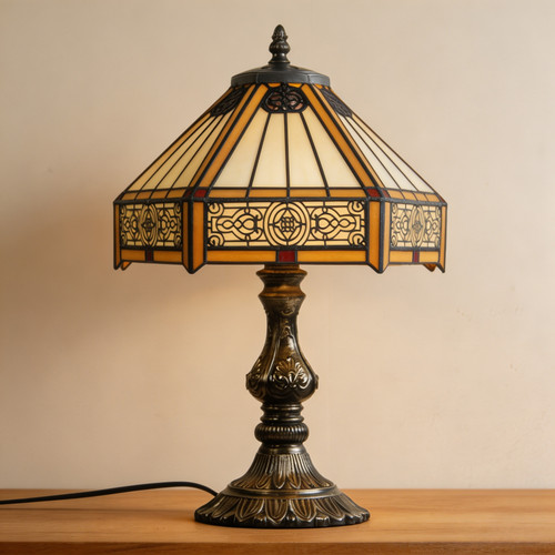 Kunstglas lampe - kunstglas,