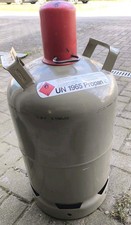 Gasflasche grau leer 11 kg