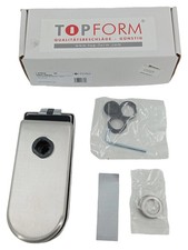 Hermat Einsteckschloss Glastür Schlosskasten 6011 OL Venezia Silber Edelstahl