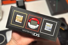 Bilderrahmen Nintendo DS Spiele & Pokéball Go Plus – Retro Gaming Display #1526