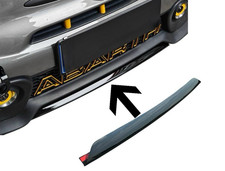 Abarth Front Splitter Lippe Zentral Stoßstange Glanz Schwarz 500 595 695 Serie 4