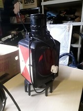 Osmeka 1965 Lampe, Laterene, Leuchte, Bundesbahn, Umgerüstet Auf Elektro