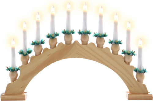 Nipach schwibbogen holz - schwibbogen, 10