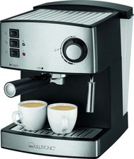 2 Stk. CTC Clatronic Espressomaschine CTC ES 3643 sw-inox Espressoautomaten