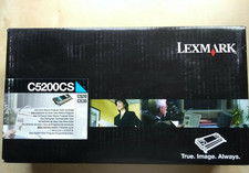 Original Lexmark Toner C5200CS Cyan blau Tonerkartusche für C520,C530