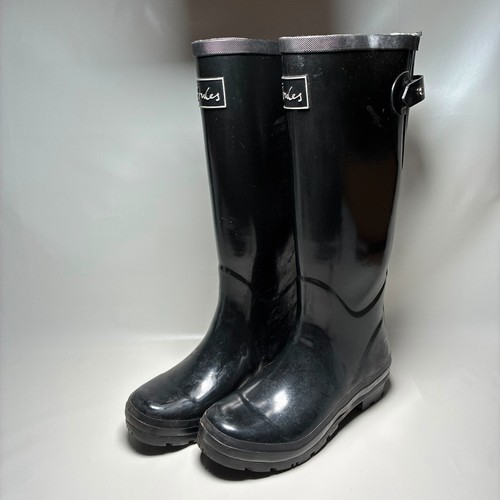 Joules field welly gloss - field, black