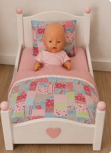 Puppenbettwäsche set teile - set, 2-teile