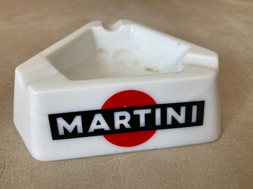 Martini werbe aschenbecher - martini,