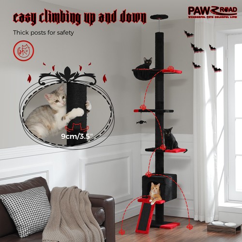 Pawz road kratzbaum - road, deckenhoch
