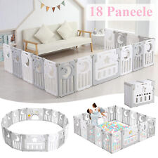 Baby Laufgitter Laufstall Absperrgitter Kinder Krabbelgitter 190×190 Spielstall