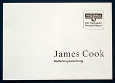  Bedienungsanleitung 1977 1978 Westfalia James Cook Wohnmobil + Pressefotos (D)