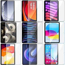 9H Hartglas f. iPad Samsung Lenovo Huawei Xiaomi Tablet Schutzglas HD Folie opt.
