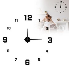 Wanduhr Groß Deko 3D Design