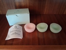 3 PartyLite Aroma Melts 'Erdbeer-Rhabarber'
