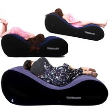 Tragbare Liebesposition Arbeitssparende Sitzen Aufblasbares Sofabett Yoga Chaise