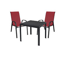 3-tlg. Gartengarnitur Non-Wood