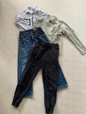Paket Jungenkleidung Gr. 140/146 Jeans, Hemden, Jogginghose,