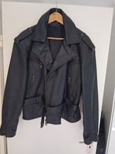 Lederjacke,schwarz,vintage,ret