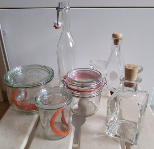 Konvolut glasflaschen - konvolut,