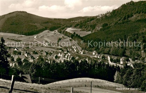 Hoppecke brilon gesamtansicht - brilon,