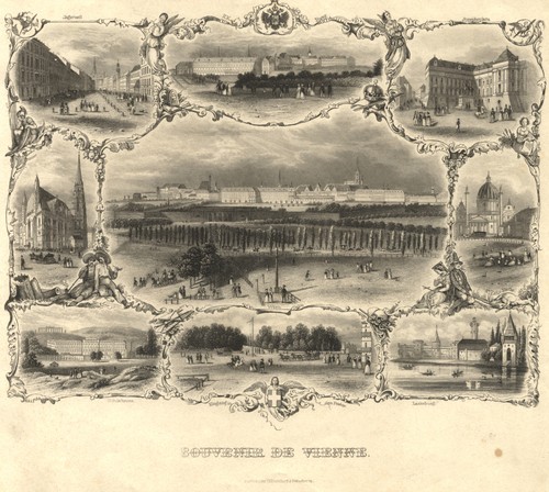 Wien souvenirblatt original - souvenirblatt,