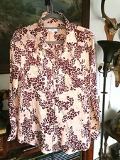 Damen Seidenbluse XL Equipment Hemdbluse