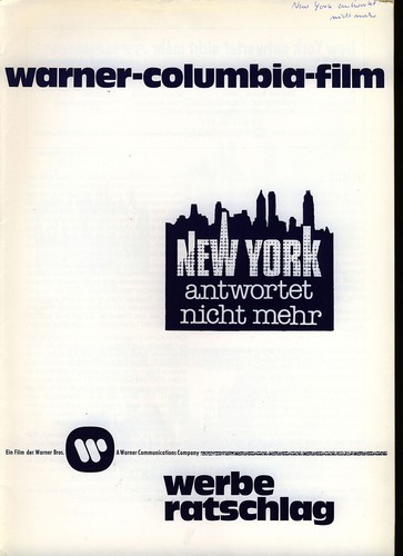 New york antwortet - nicht, mehr