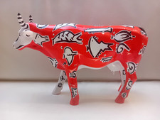 Cow parade Fish Harz Figürchen Laura Fluss Design 2007 Kuh Milano Salvatore