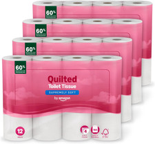 By Amazon 4-Ply Quilted Toilet