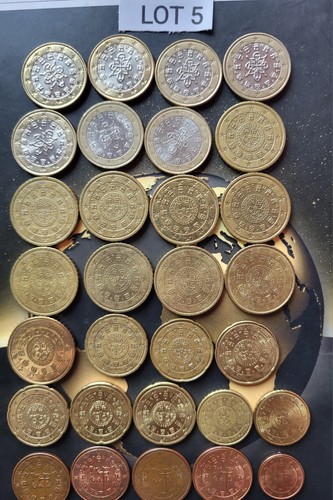 Portugal euro münzlot - münzlot, 2€
