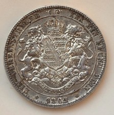 1 Taler  Vereinstaler  1864 B