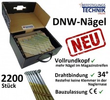 34° DNW Streifennägel