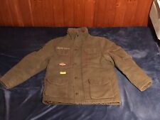 Grüner Mantel Parker Jacke