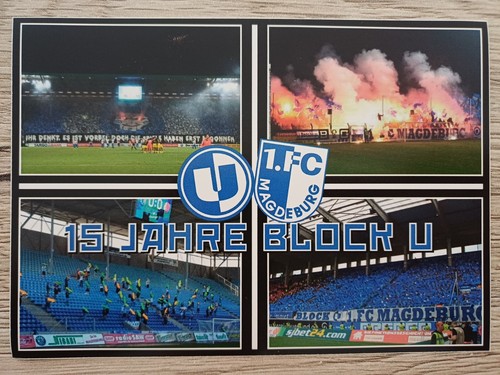 Magdeburg aufkleber - 1.fc,