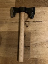 Dream Reach Wikinger Camping Axt Outdoor Beil Doppelaxt Axt Holz Spalten Garten