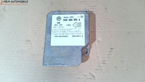 Steuergerät airbag 6q0909605a - steuergerät,