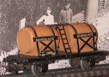 märklin-H0 4910 zusammengebauter Bausatz-Weinwg: BORDEAUX, Gattung: 308, defekte