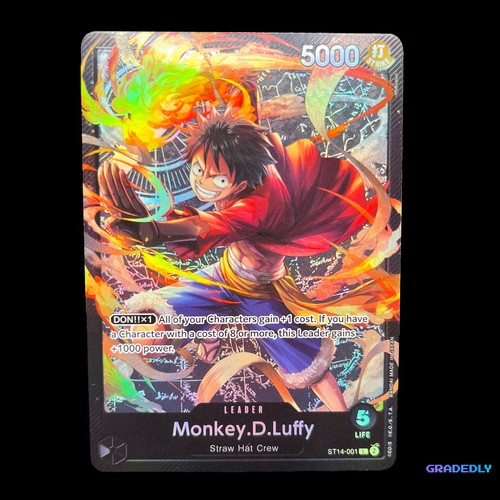 Monkey luffy st14 001 - luffy, st14-001