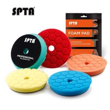SPTA 5 X 125mm 150mm Hex-Logik Polierschwämme Wachs Schwämme Polierpad