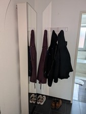 Drehbarer Schuhschrank, HÄNGEND, Wandspiegel/ Schuhschrank