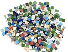 Mosaiksteine 3 kg Mix Bunt Steine Basteln Mosaik DIY Glas