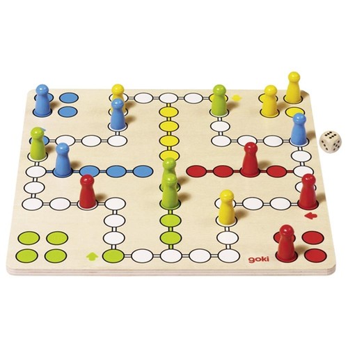 Brettspiel ludo goki basic - brettspiel, ludo,